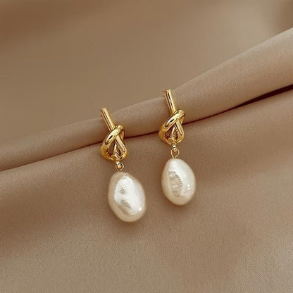 Knotted Perla Elegance Orecchini
