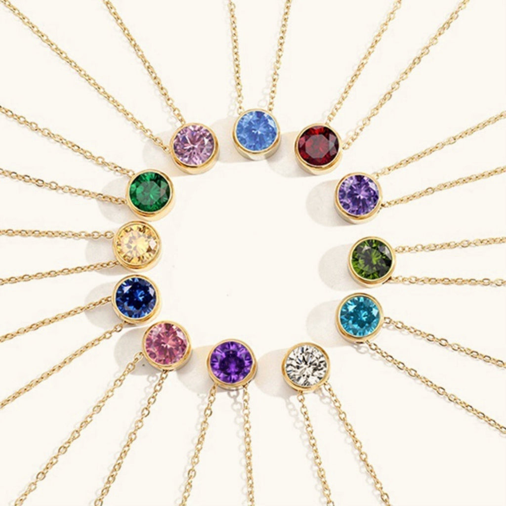 Amelia Birthstone Collana
