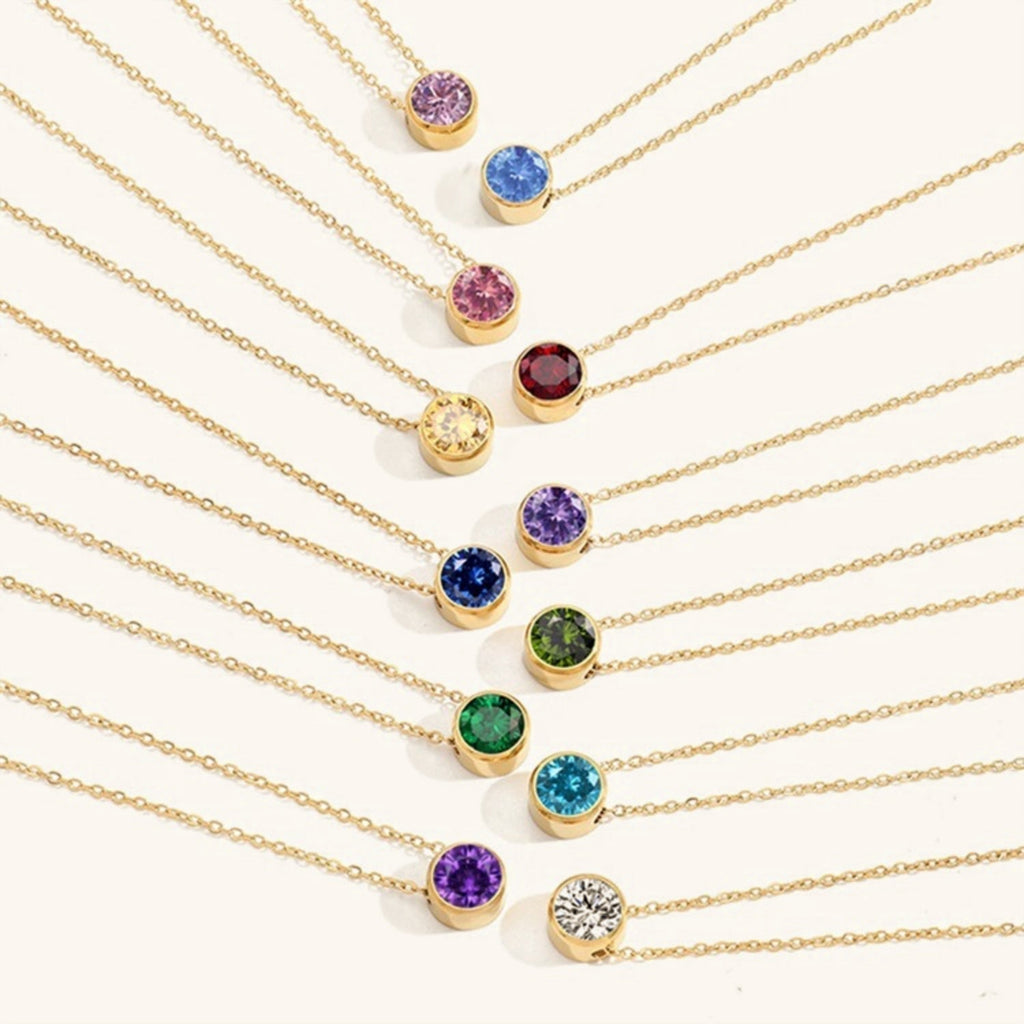 Amelia Birthstone Collana