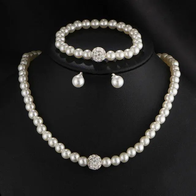 Perla Beaded Set di Gioielli