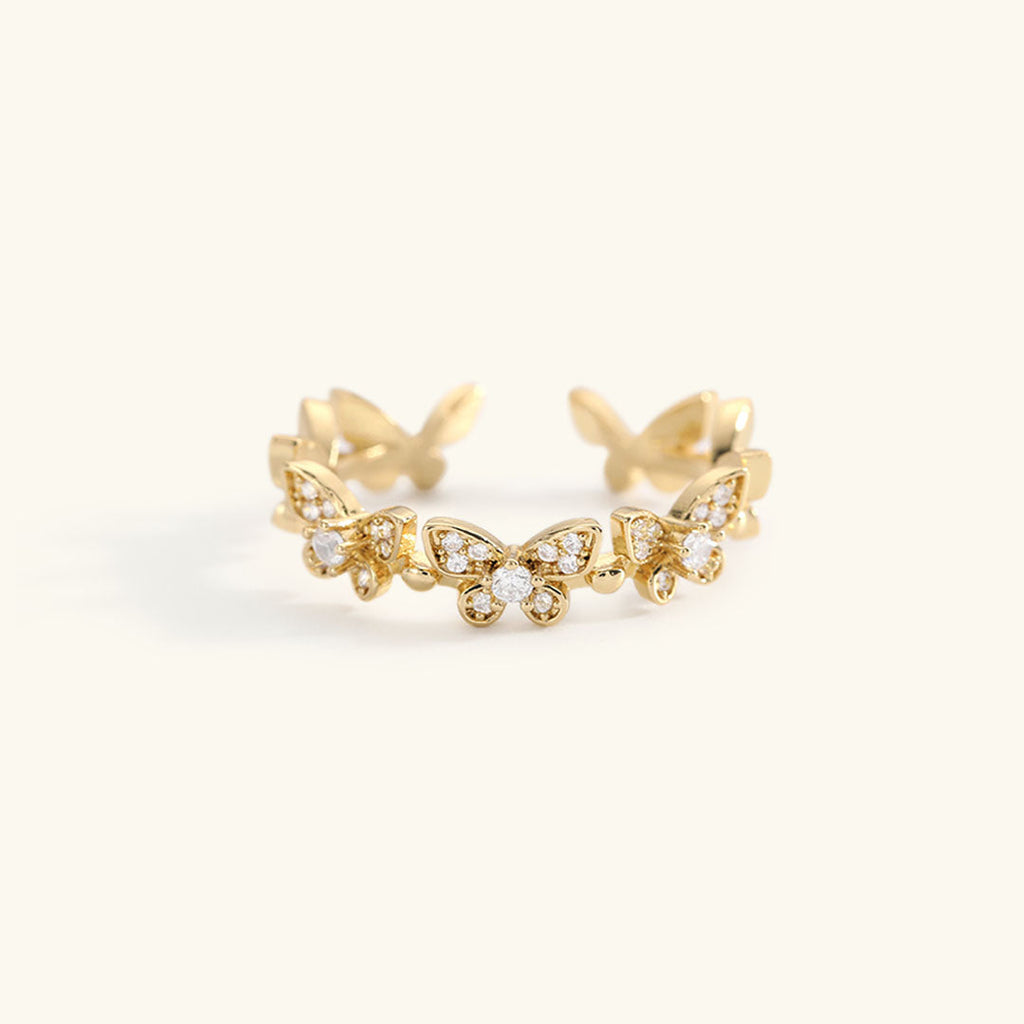Colleen Butterfly Oro Anello
