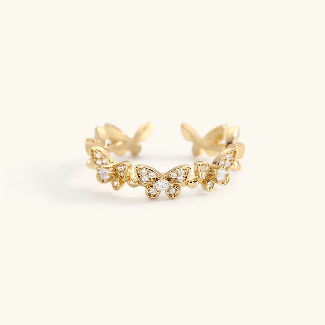 Colleen Butterfly Oro Anello