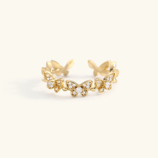 Colleen Butterfly Oro Anello