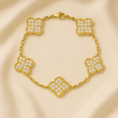 Clover Bracciale Diamante