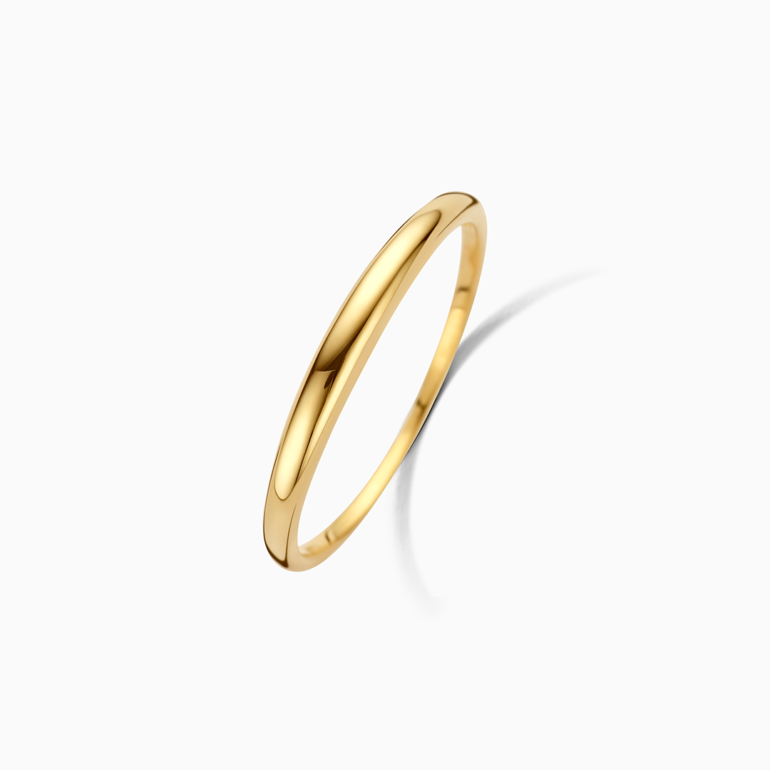 Slim Dome Anello | Oro