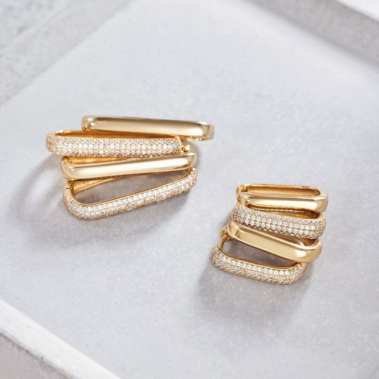 Icon Pave Cerchi | Oro