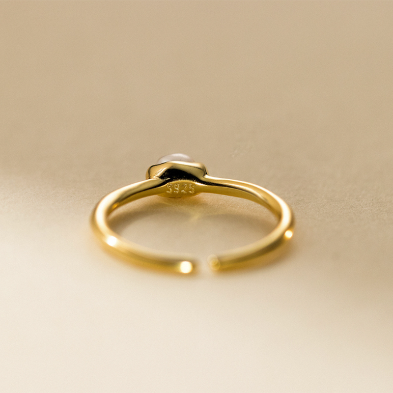 Baroque Anello di Perle