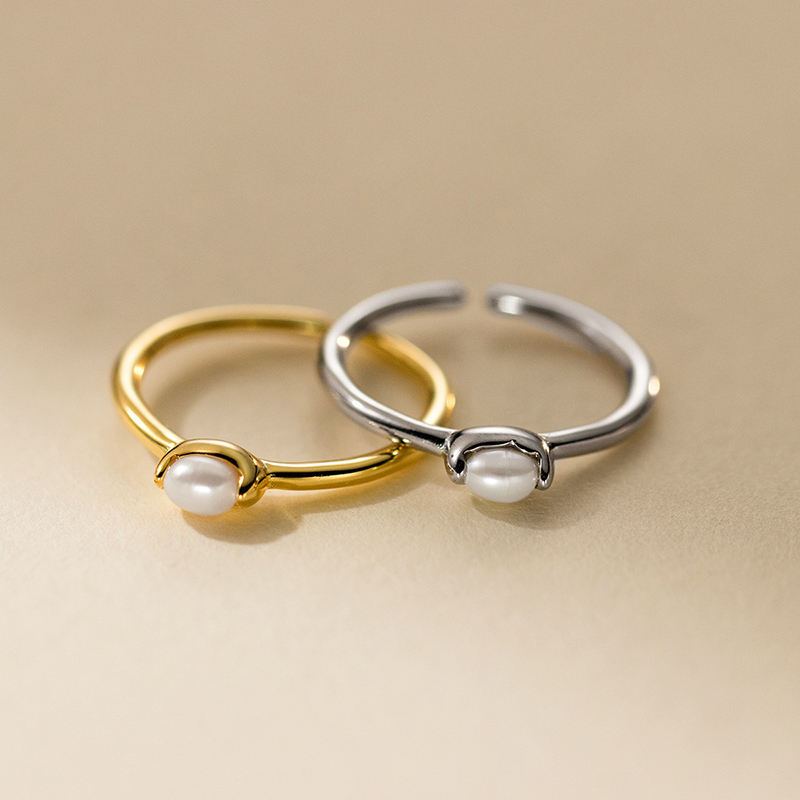 Baroque Anello di Perle