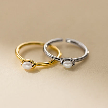 Baroque Anello di Perle