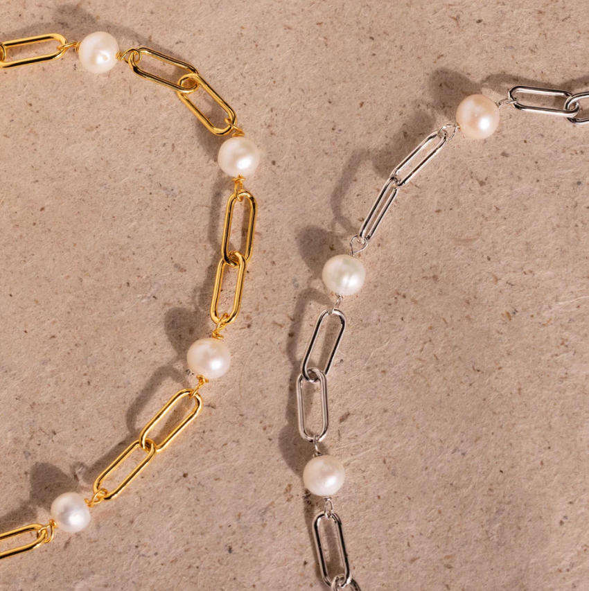 Sophisticated Perla Chain Bracciale