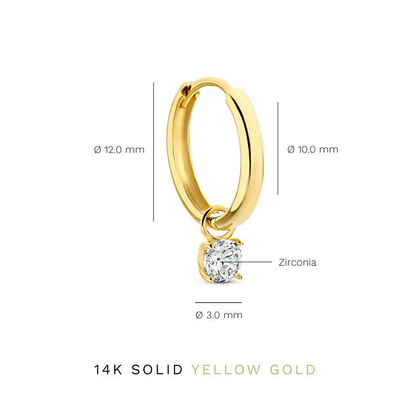 Larmes de Lune Pietra Orecchini Set | Oro