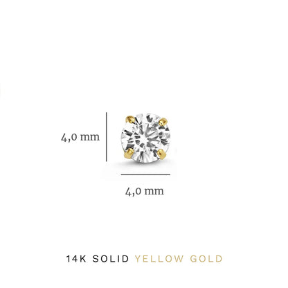 Dara Brillane Pietra Orecchini Set | Oro