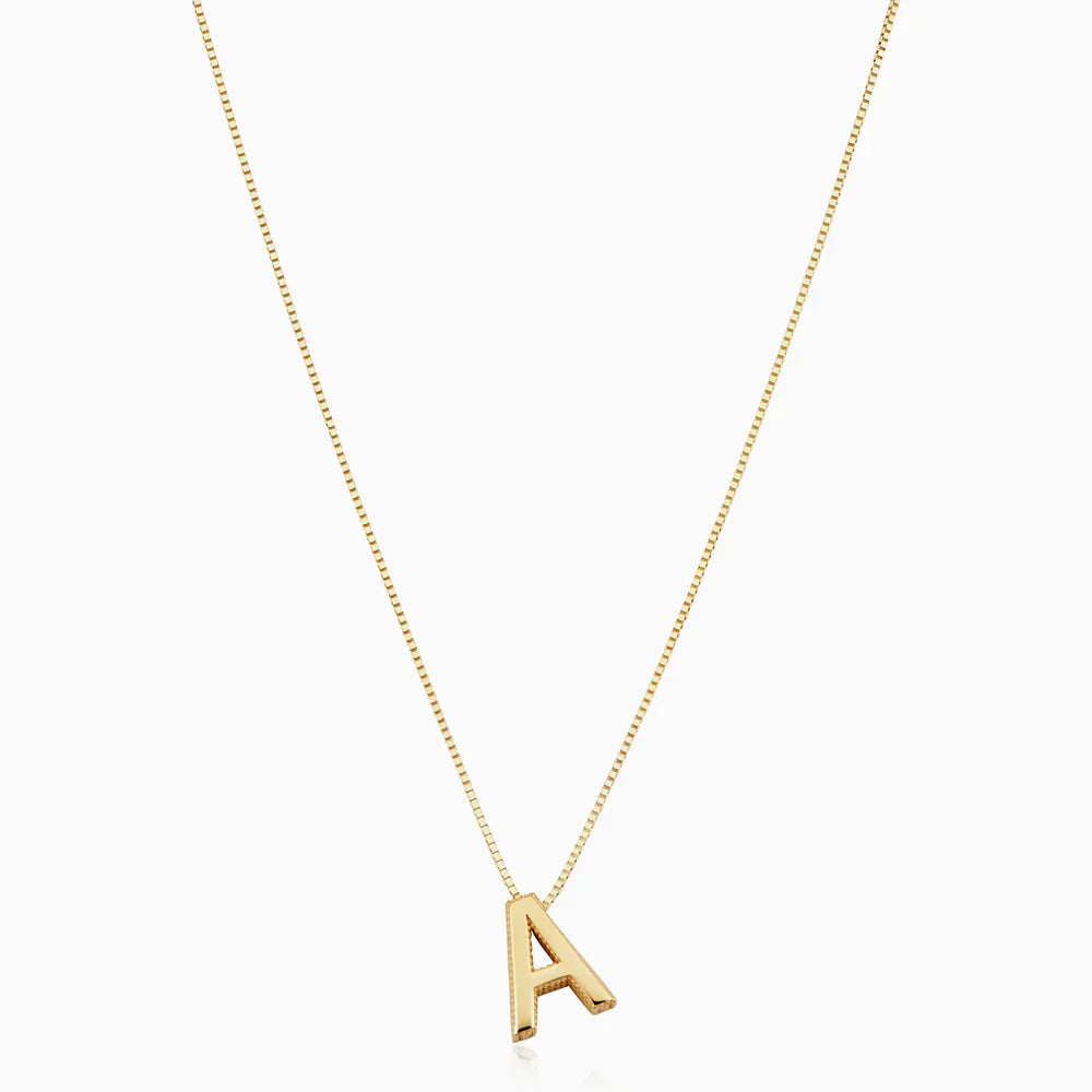 Love letter initial collana | Oro
