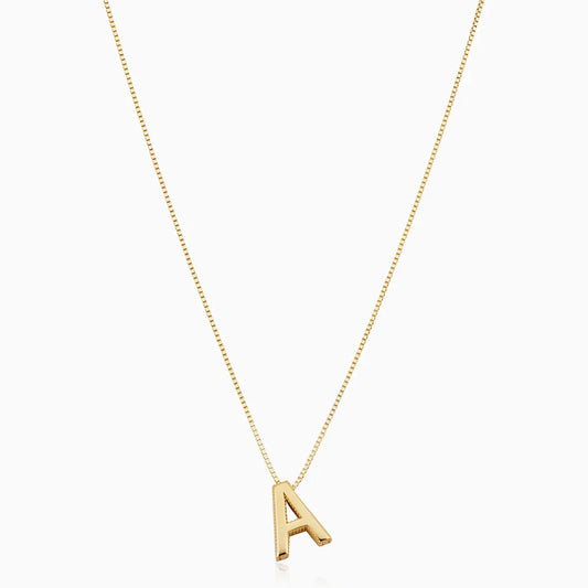 Love letter initial collana | Oro