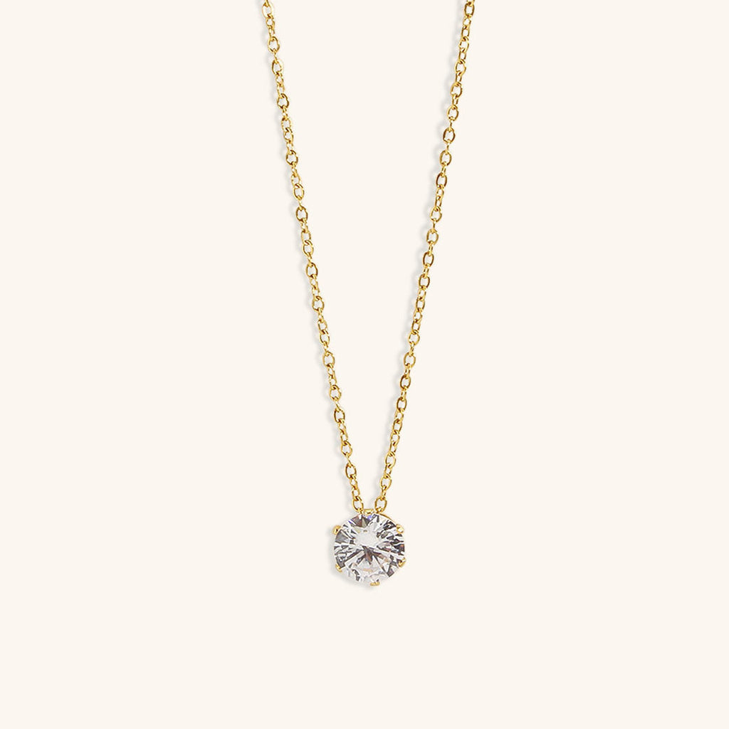 Kyla Solitaire Oro Collana