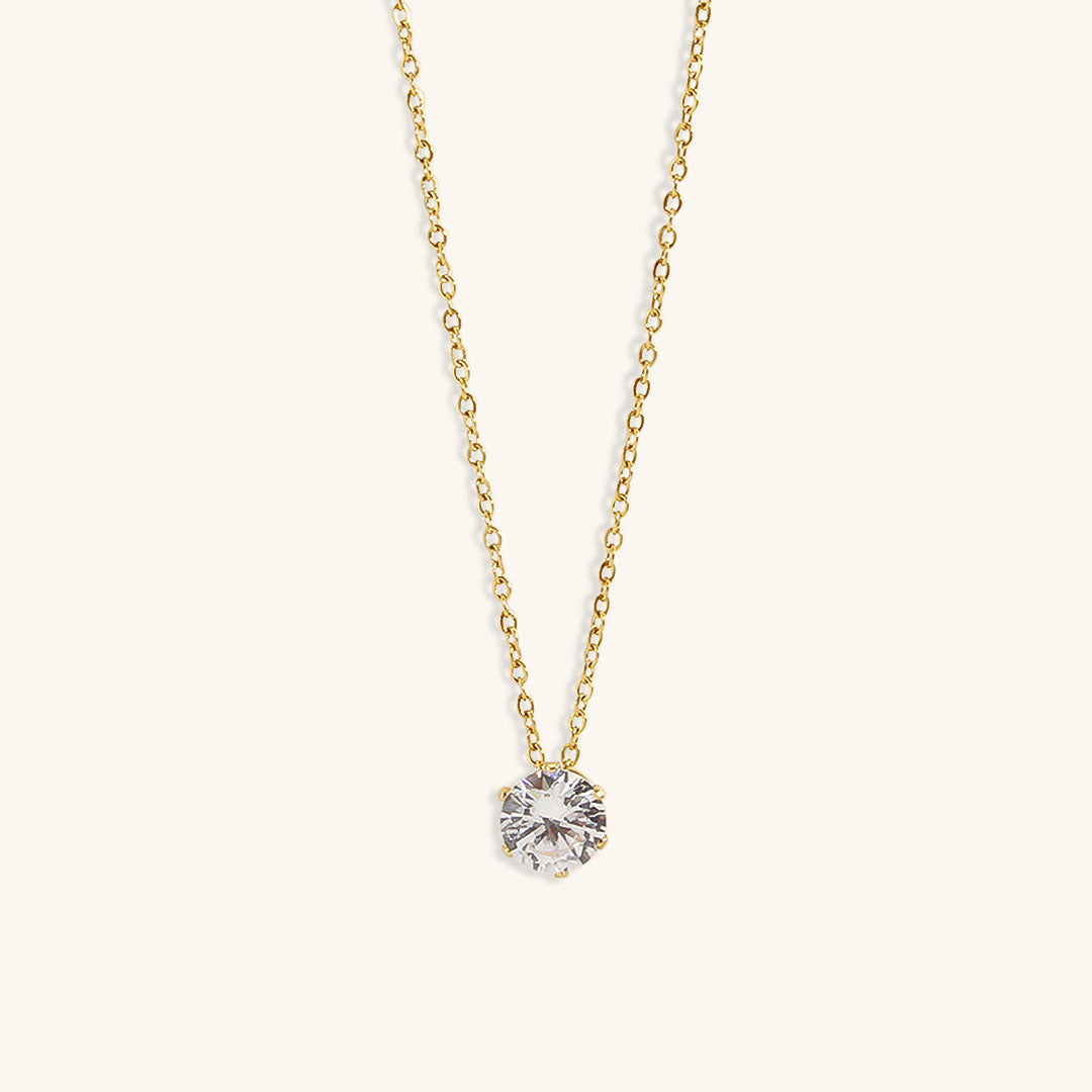 Kyla Solitaire Oro Collana