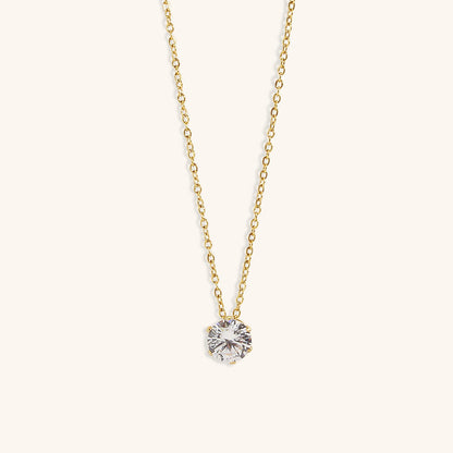 Kyla Solitaire Oro Collana