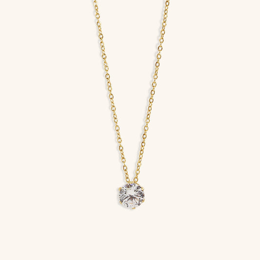 Kyla Solitaire Oro Collana