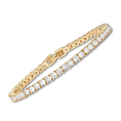 Tennis bracciale | Oro