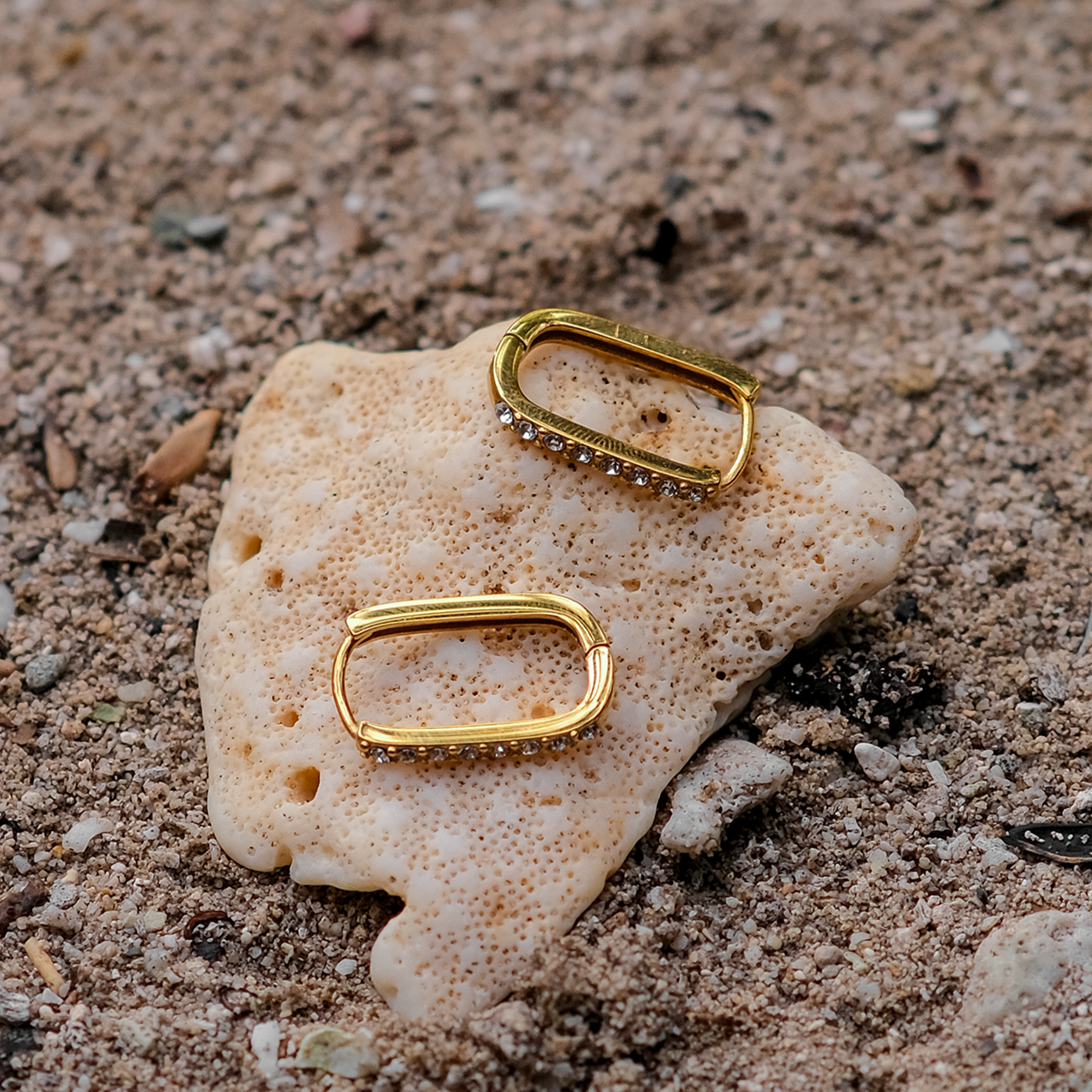 Maya Oro Orecchini a Cerchio