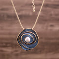Blue Beauty Collana di Perle