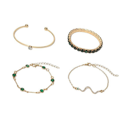 Oro Smeraldo Set Bracciali