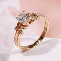 Knotted Band Statement Anello | Oro