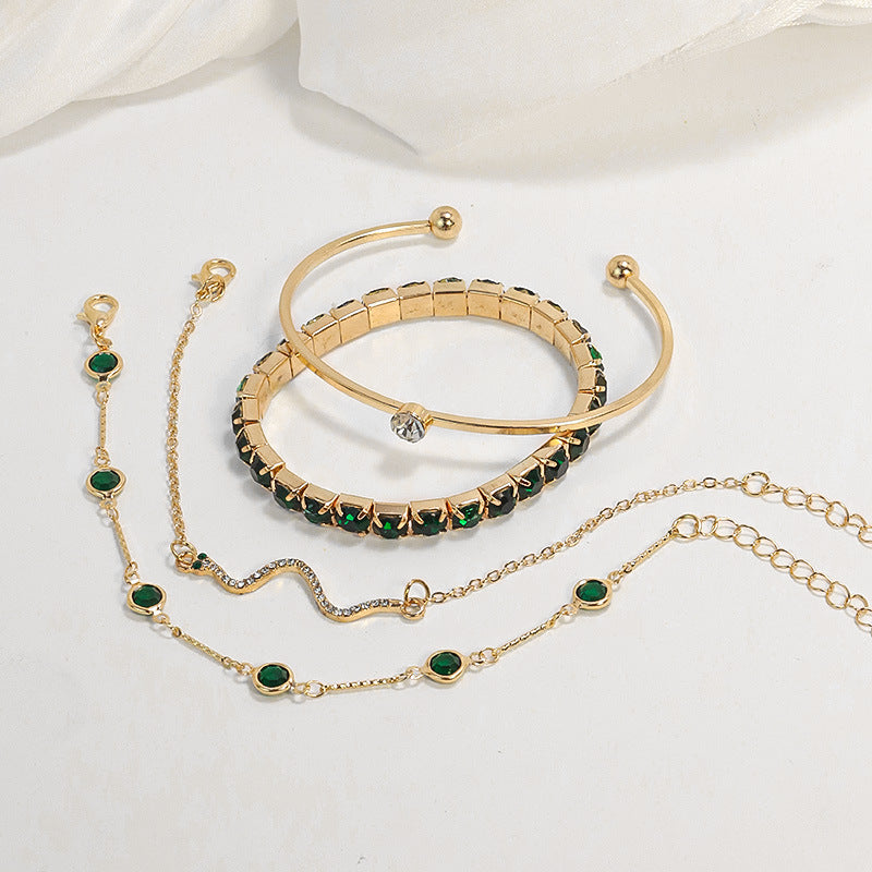 Oro Smeraldo Set Bracciali