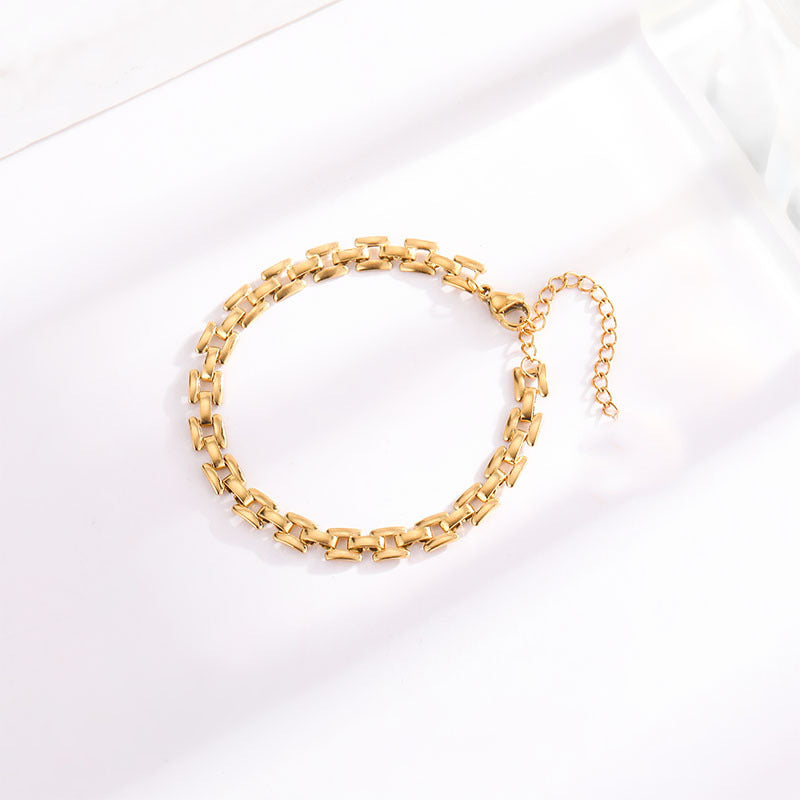 Timepiece Chain Bracciale | Oro