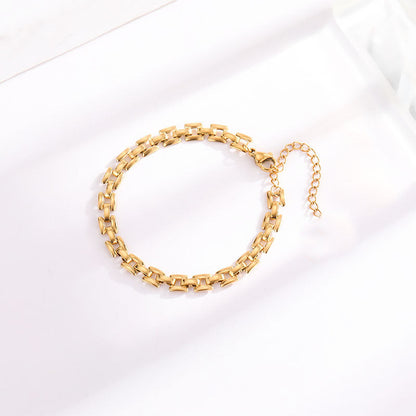 Timepiece Chain Bracciale | Oro