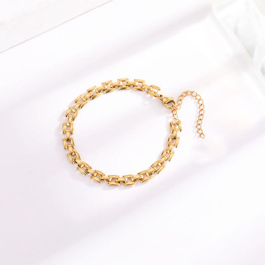 Timepiece Chain Bracciale | Oro