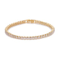 Square Bracciale Tennis | Oro