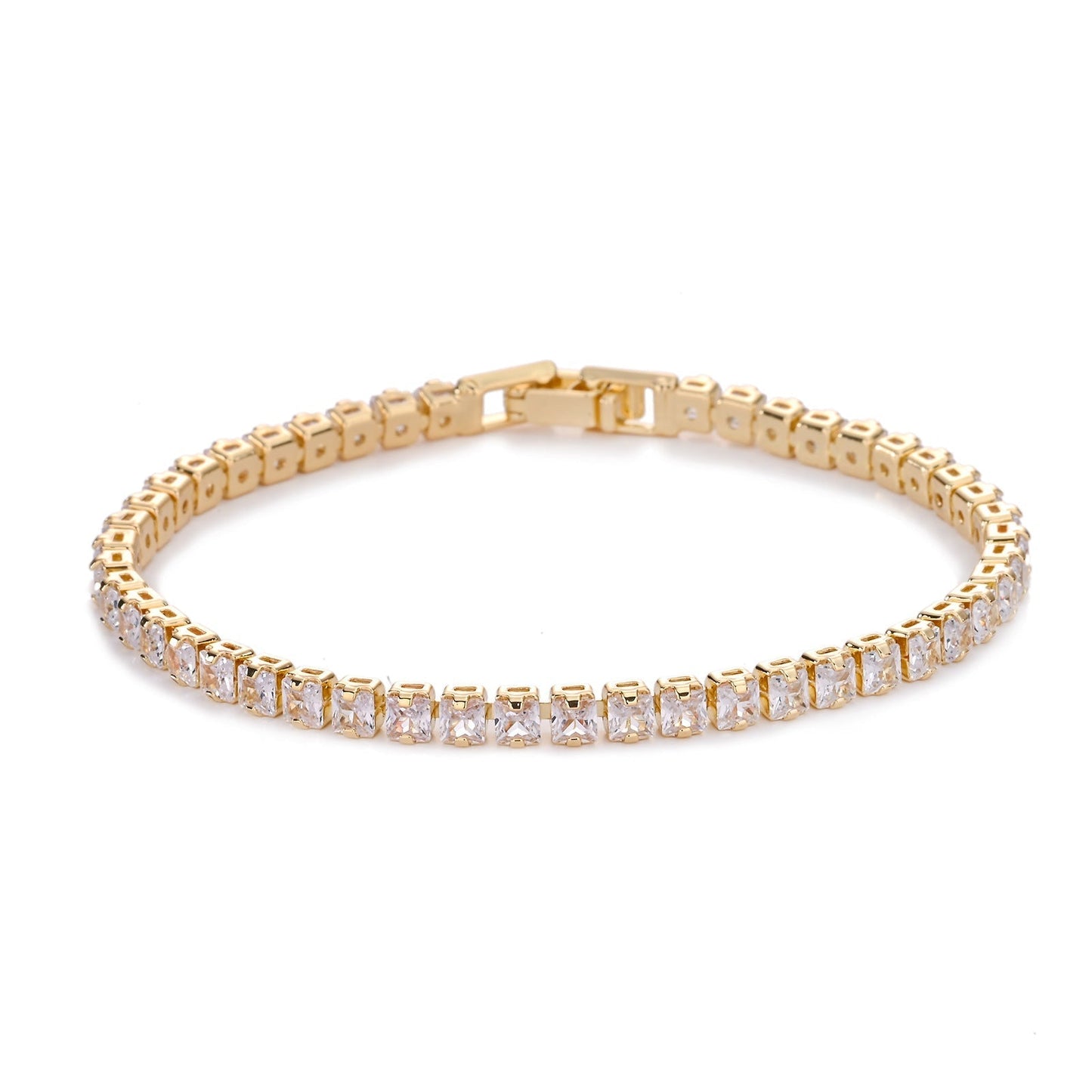 Square Bracciale Tennis | Oro