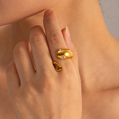 Etta Oro Serpent Anello