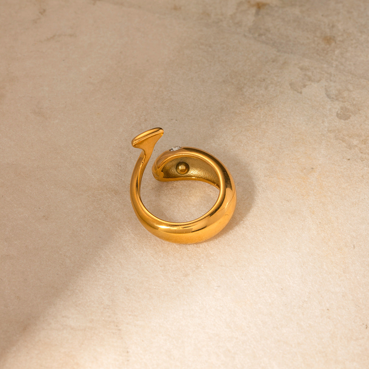 Etta Oro Serpent Anello