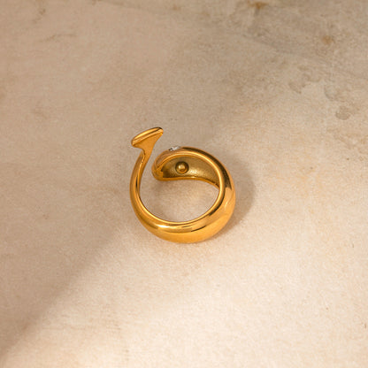Etta Oro Serpent Anello