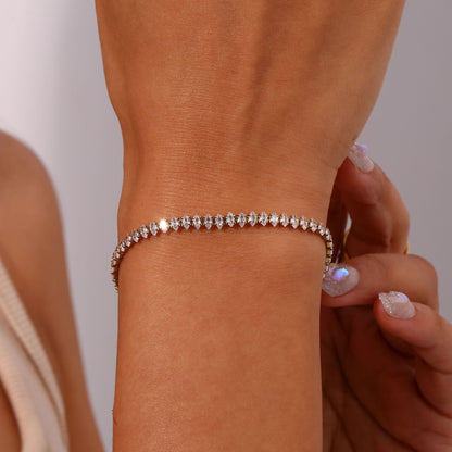 Wisteria Diamante Bracciale Tennis