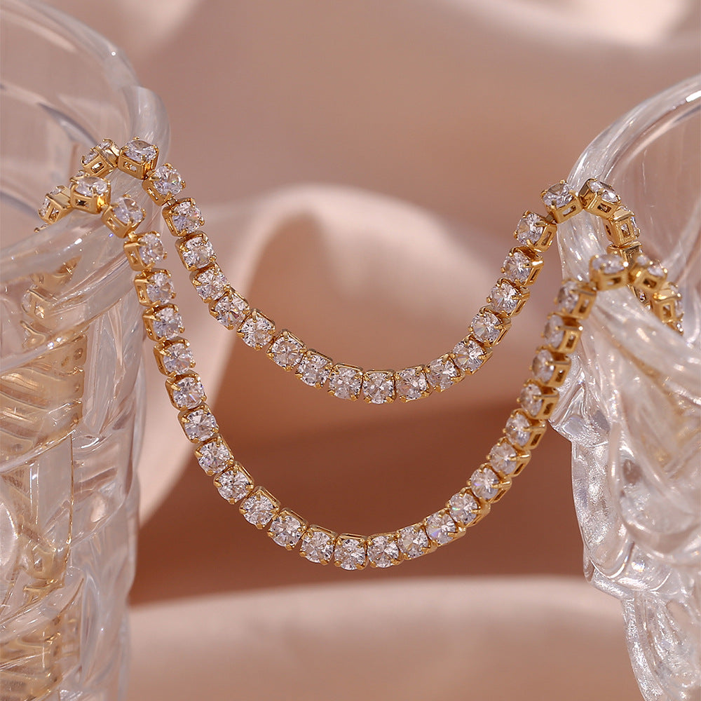 Isolde Diamante Tennis Collana