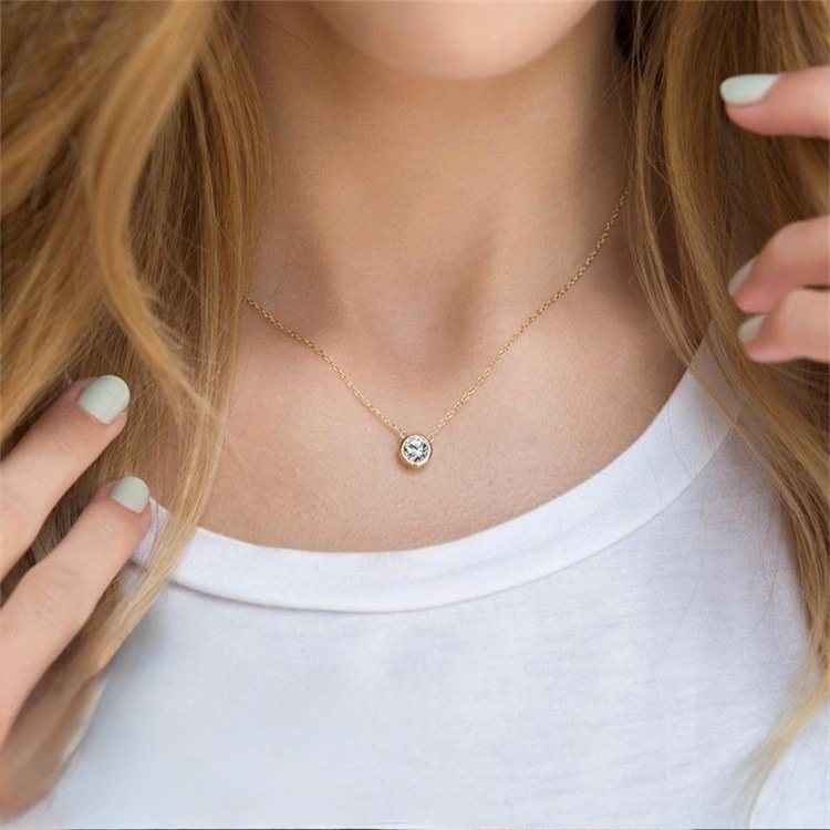 Amelia Birthstone Collana