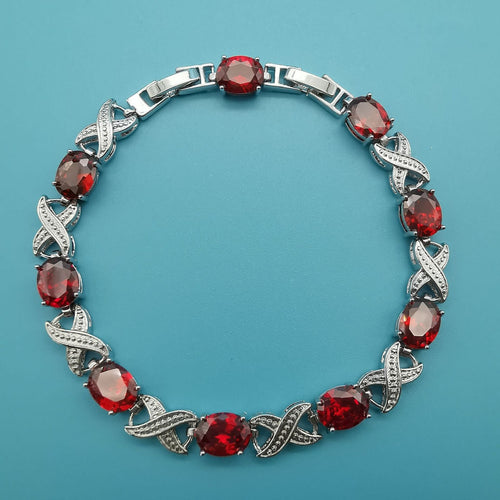 Alendra Flameaux Bracciale | Bianco Oro