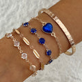 Aveline Northblue Set Bracciali | Oro