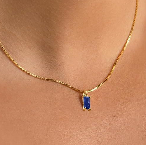 Oro Zaffiro Minimalist Collana