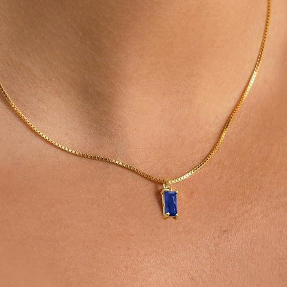 Oro Zaffiro Minimalist Collana