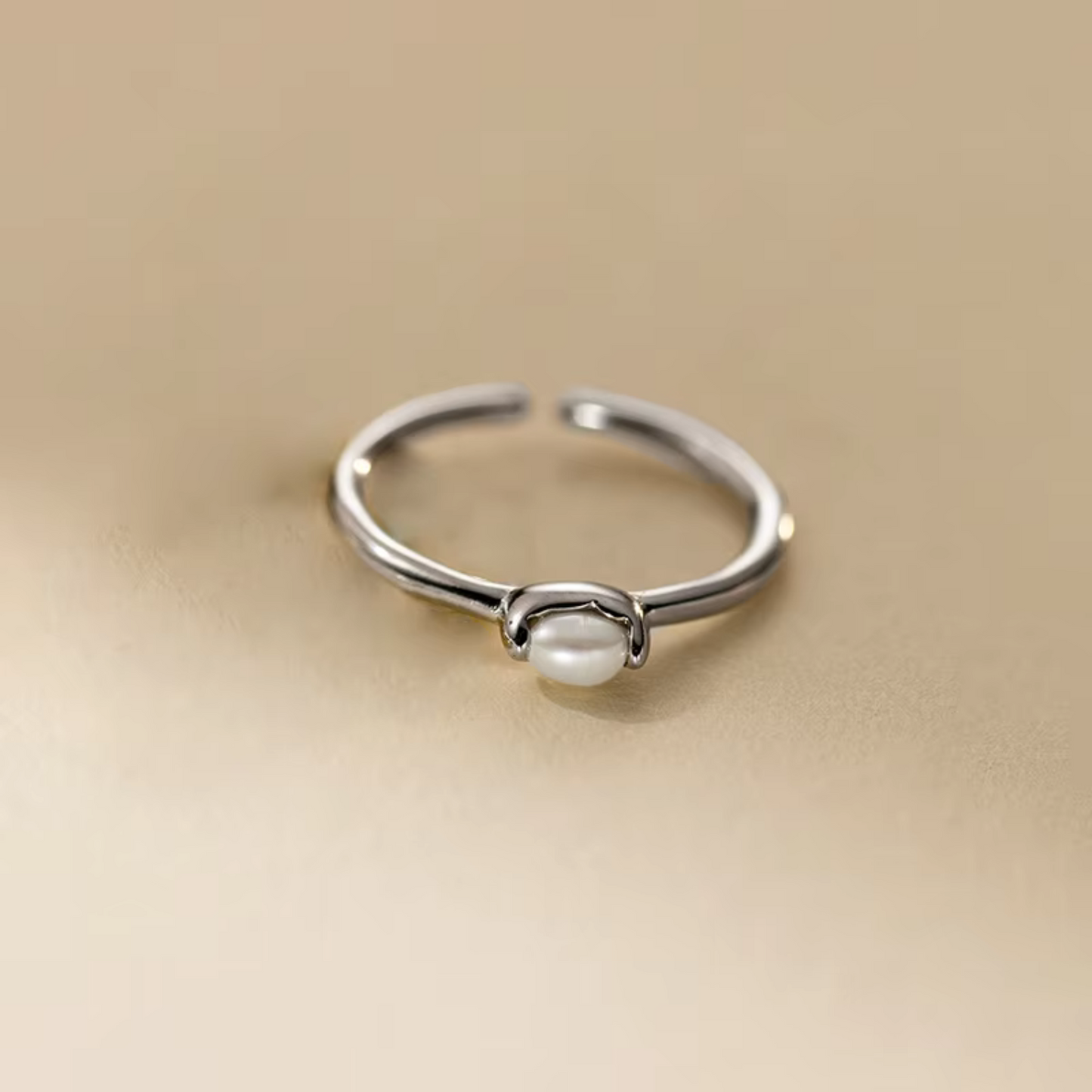 Baroque Anello di Perle