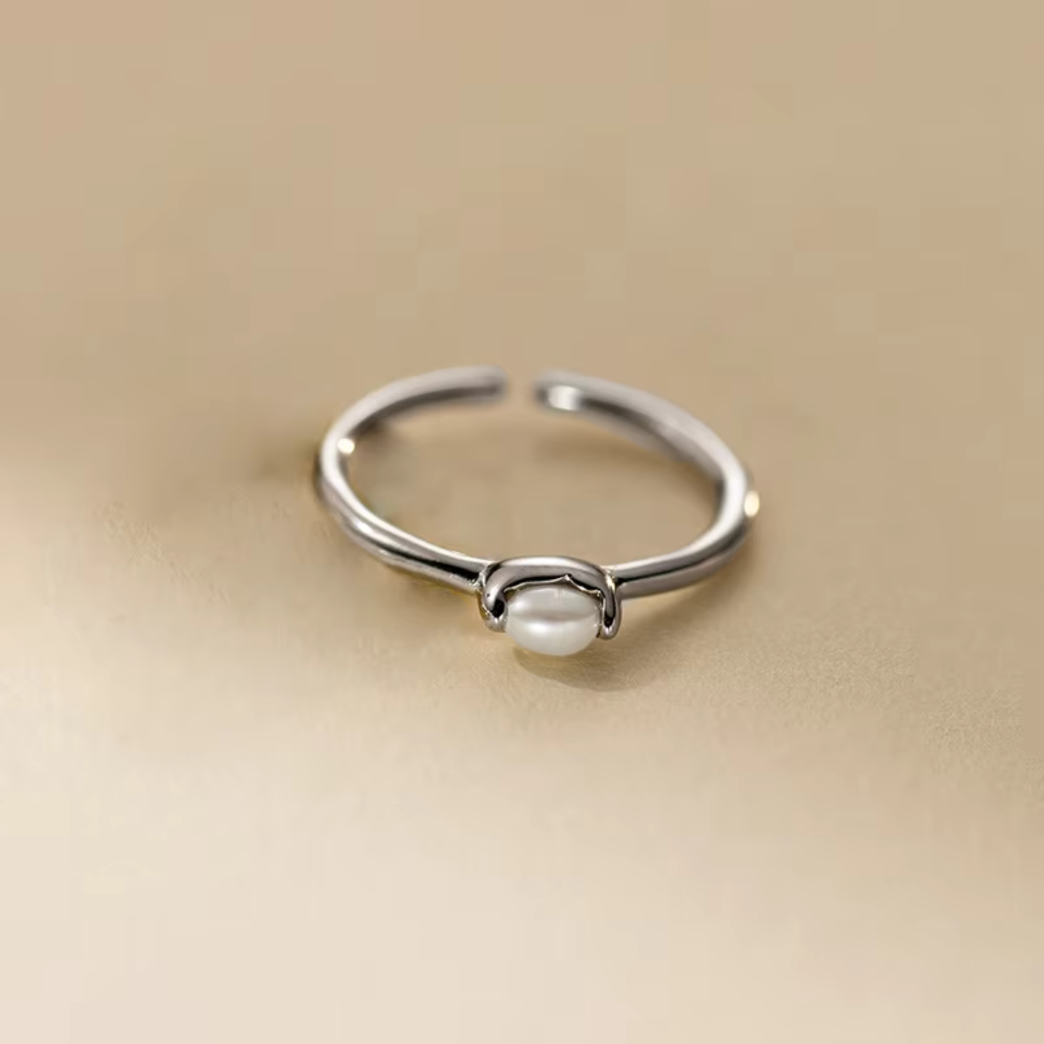 Baroque Anello di Perle