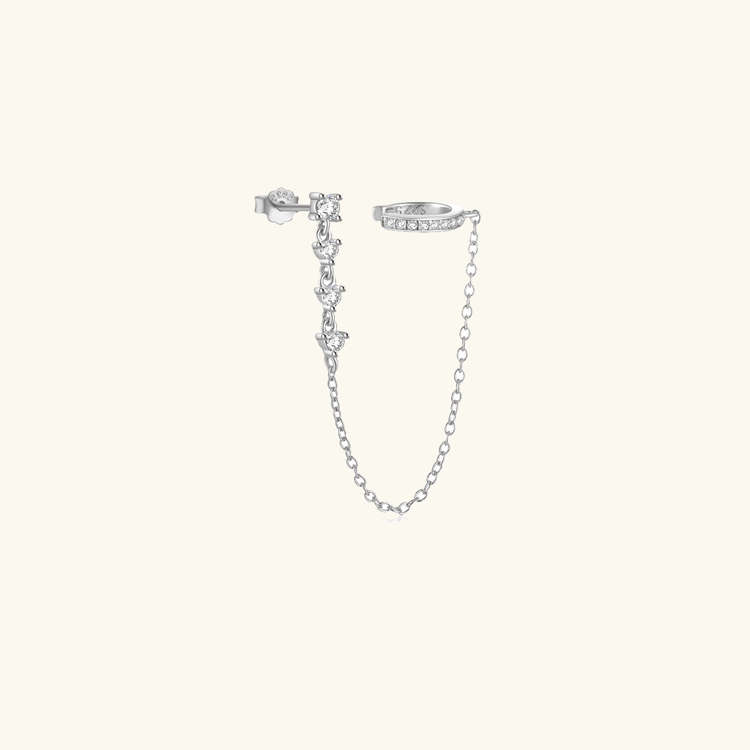 Audra Chain Cuff Orecchino