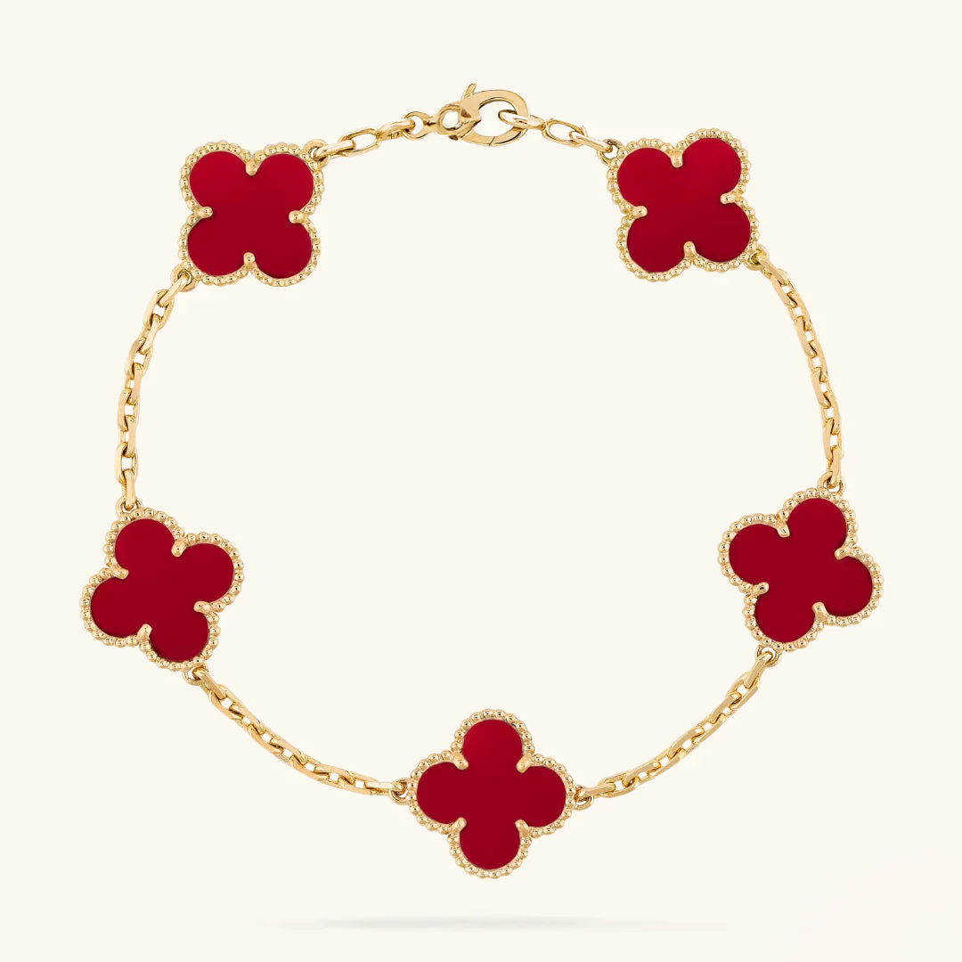 Clover Bracciale Red
