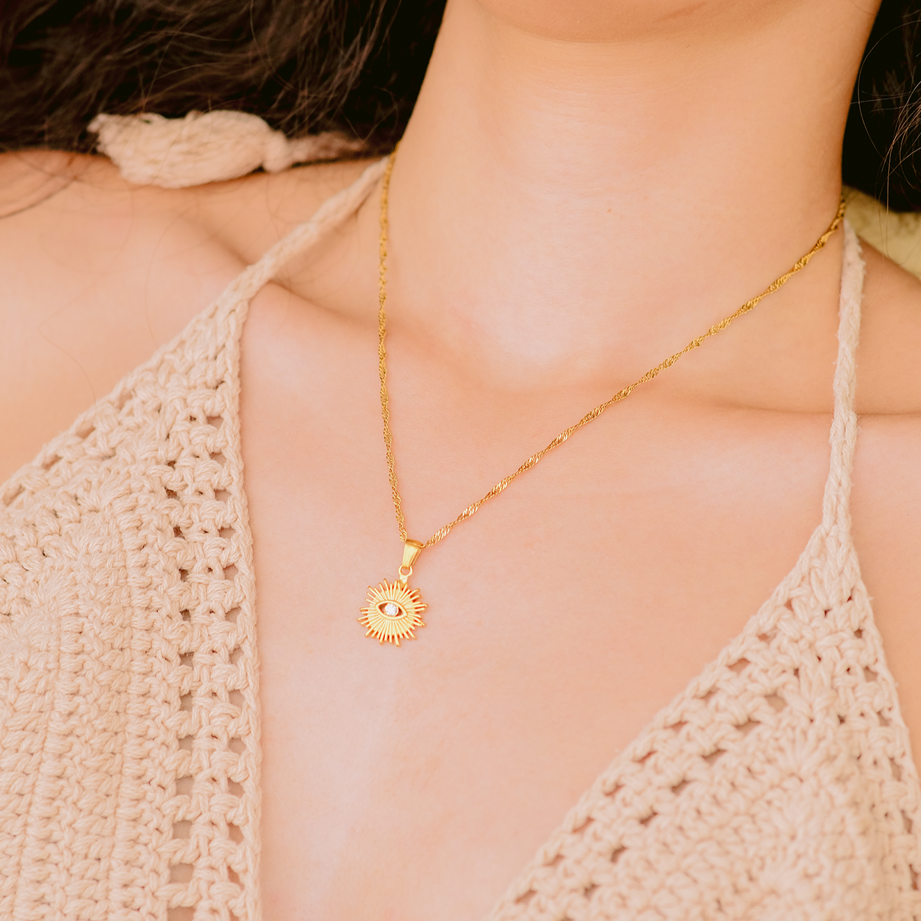 Solana Oro Collana