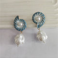 Seashell Orecchini di Perle