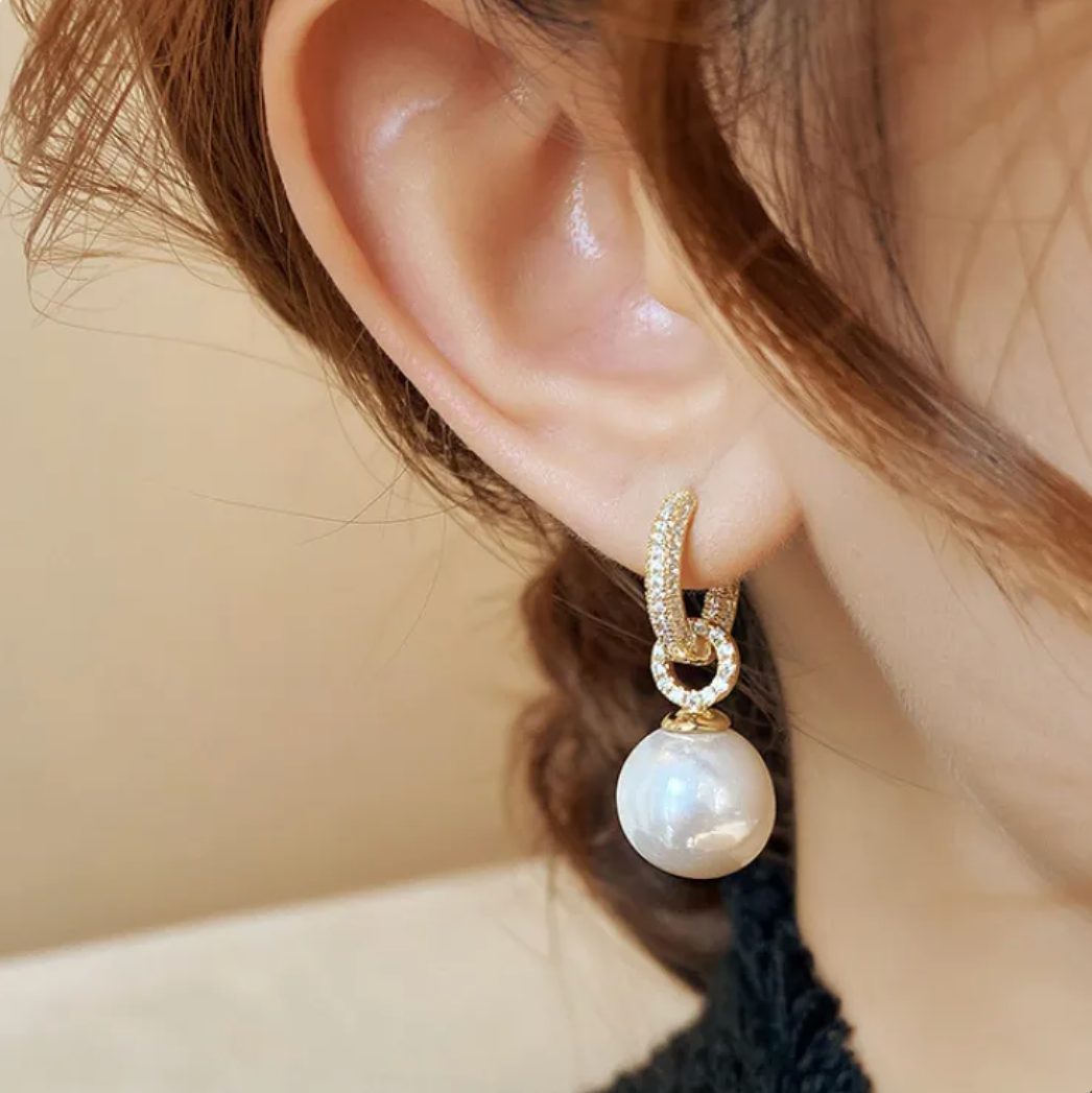 Stunning Orecchini di Perle